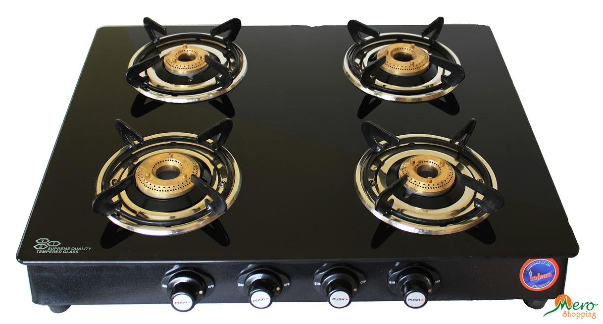 Buy Clarion Four Burner Glass Gas Stove in Kathmandu,Nepal