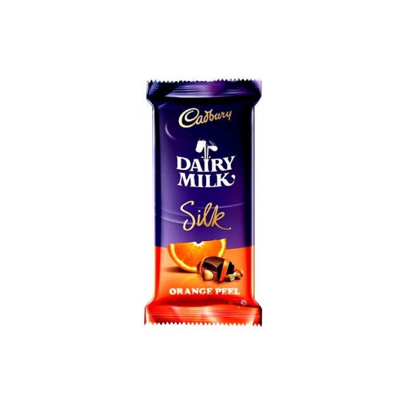Dairy Milk Silk 145gm Orange Peel