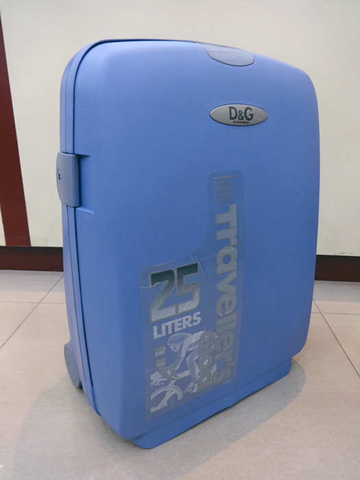 D&G Blue Luggage Bag 