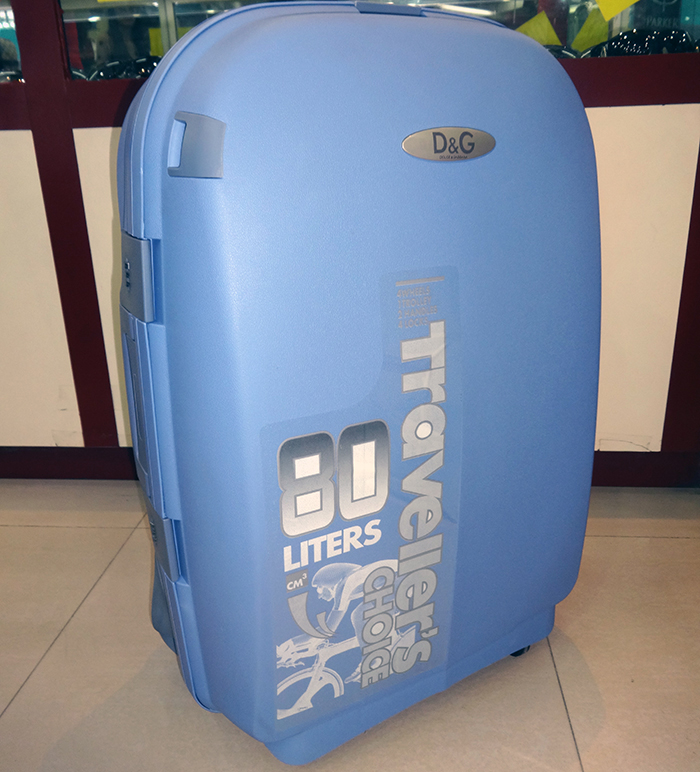 D&G Blue Luggage Bag 