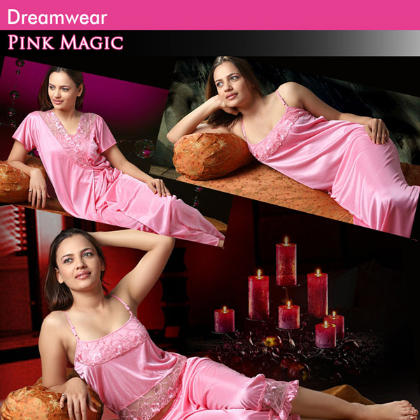 Dreamwear Pink Magic Lingerie Set 