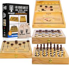 4 in 1 Board Game Set 
