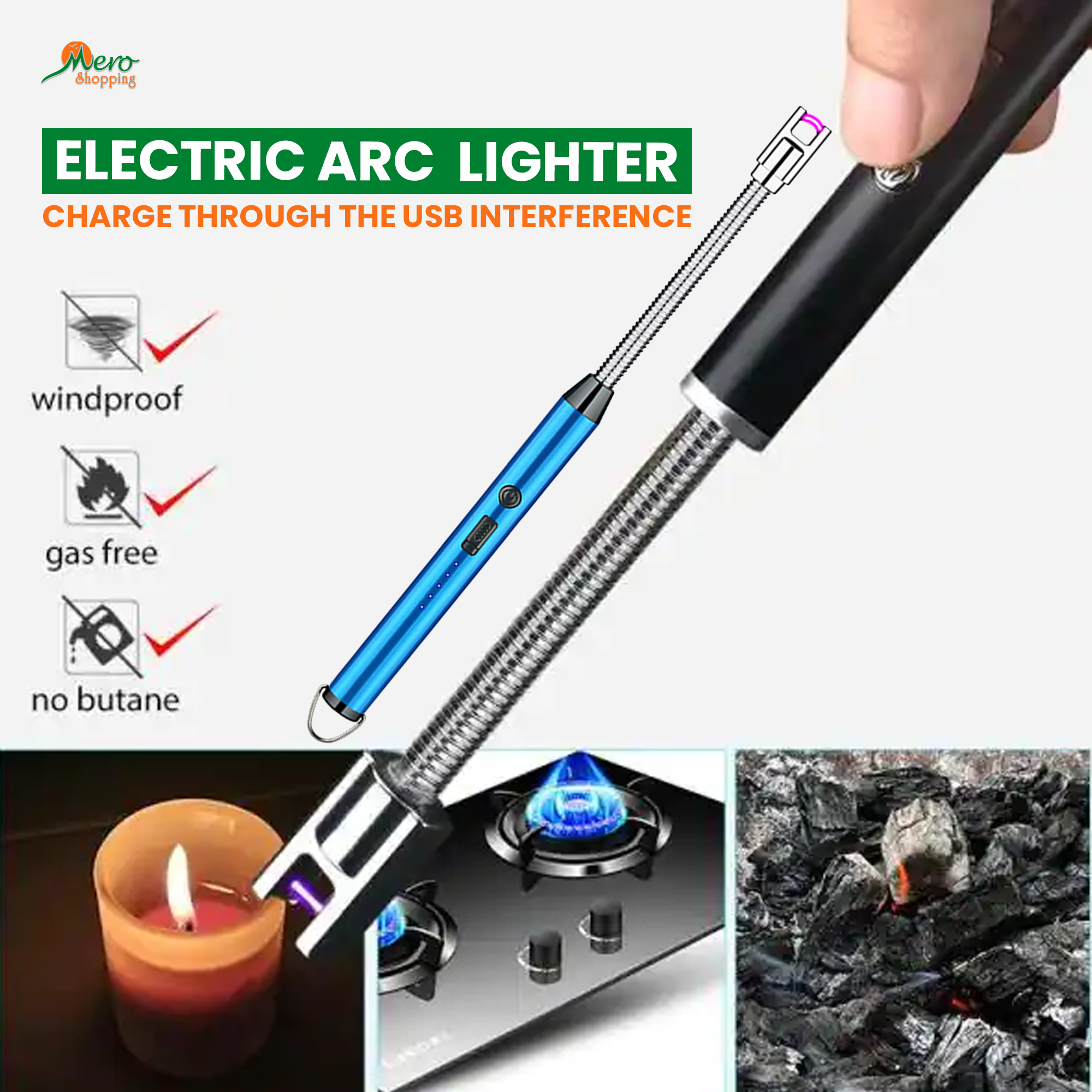 BBQ Dragon Rechargeable Electric Lighter 