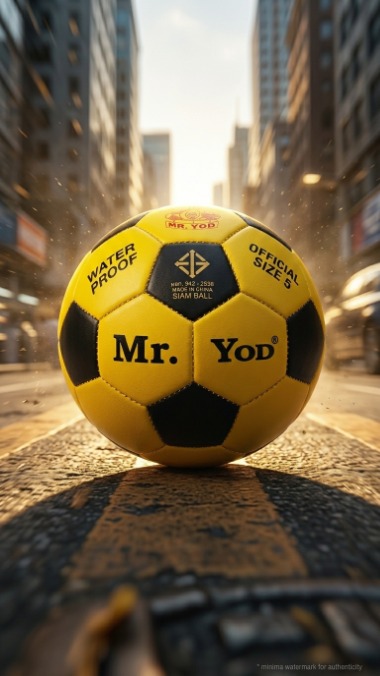 Mr. Yod Size 5 Waterproof Football 