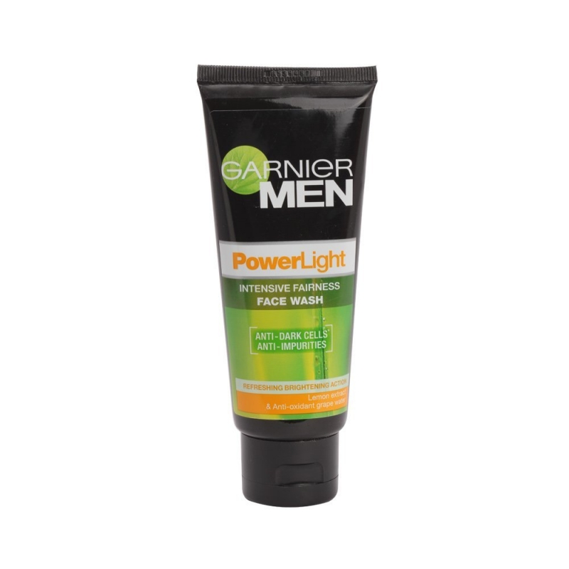 Garnier Men Powerlight Face Wash 100ml