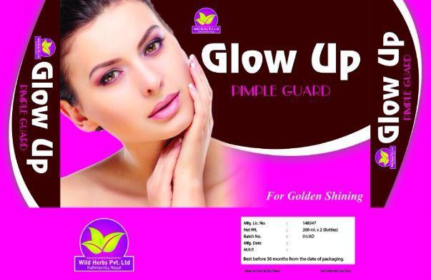 Glow up pimple guard 