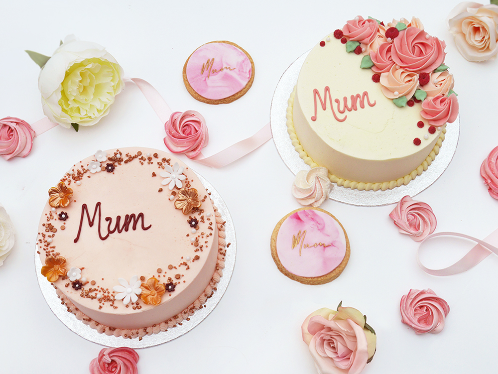 Mother's Day Mango flavour Twins Cake- 2 pounds 
