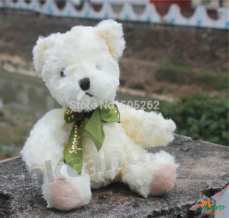 Harrods White Teddy Bear Soft Toy 