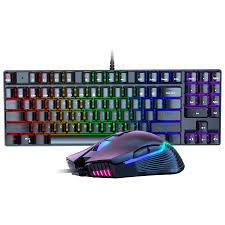 Onikuma G26 Keyboard and CW905 Gaming Wired Mouse Set USB Interface 