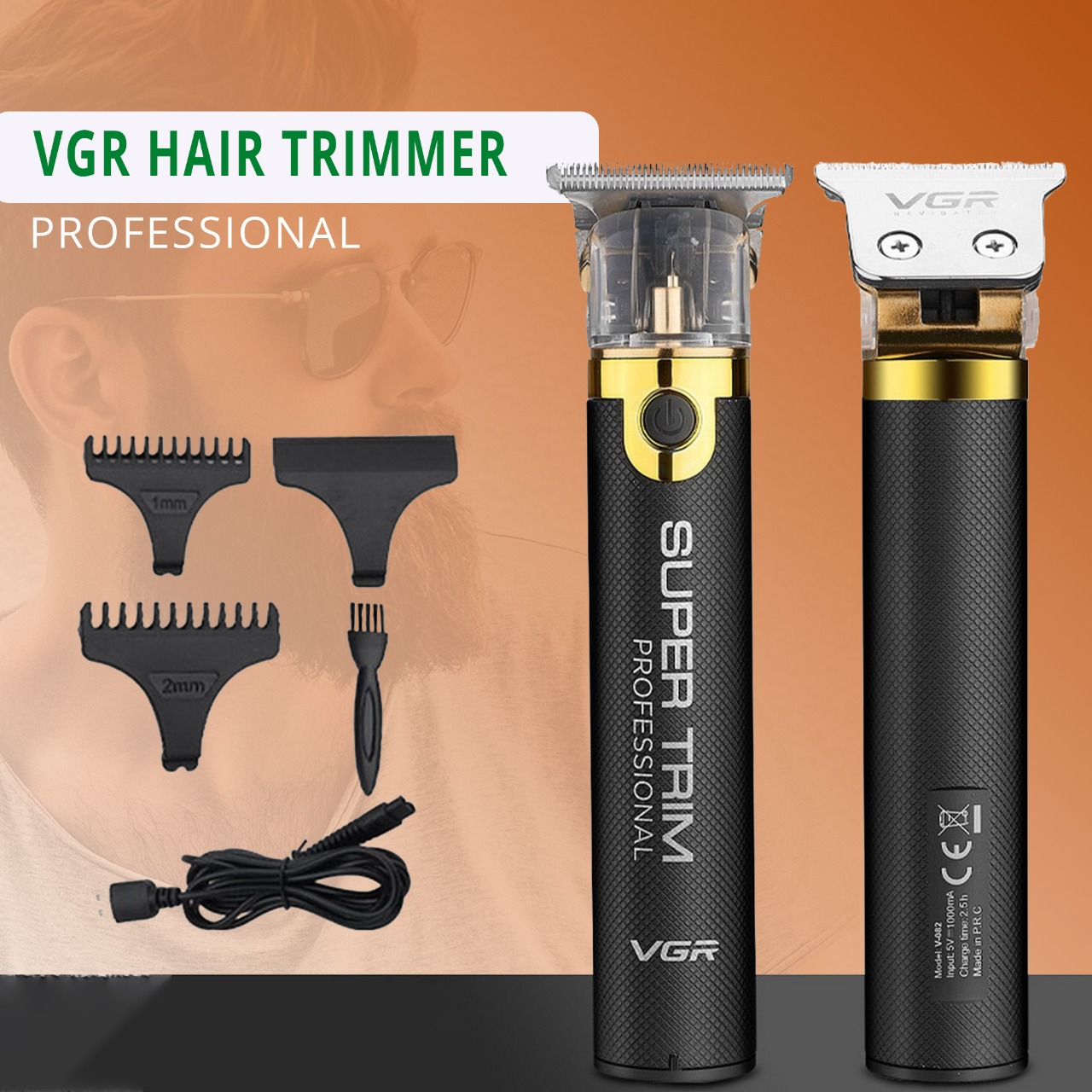 VGR Voyager Professional Hair Trimmer V-082