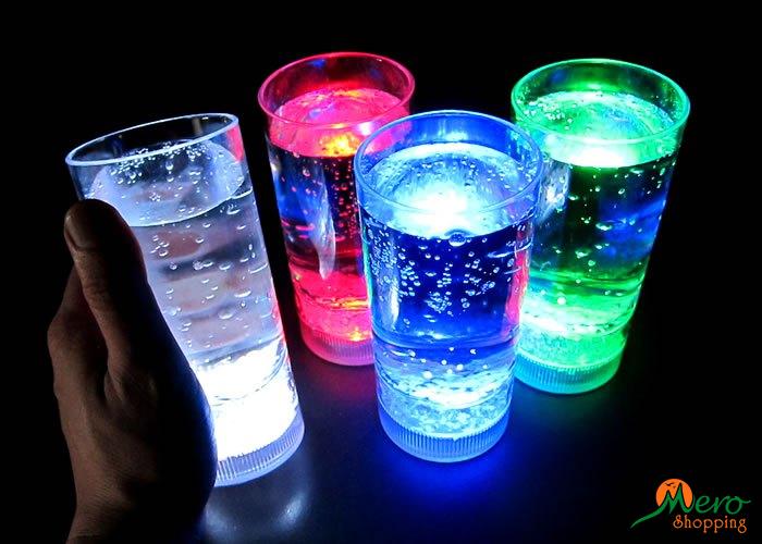 Party Time with Light Effects Glass 6pcs Set 