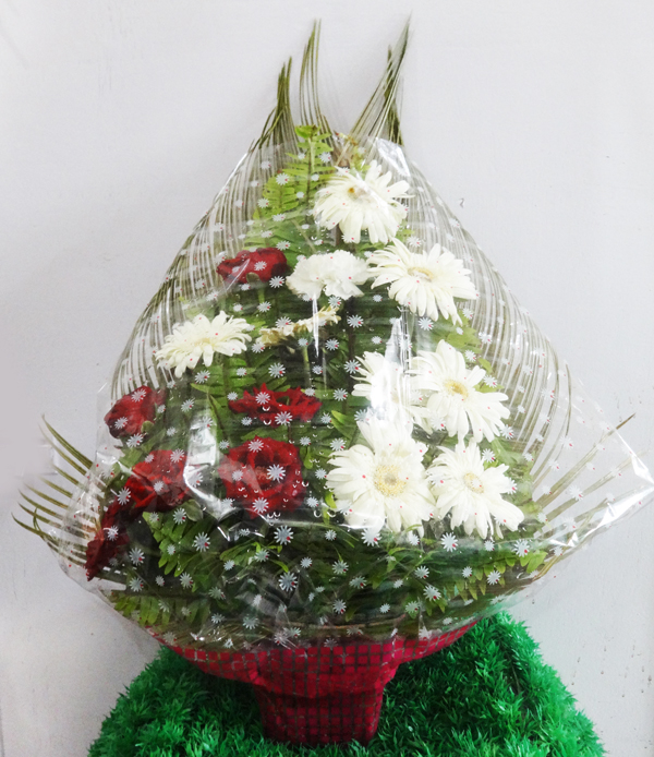 Mix Flower Side Basket
