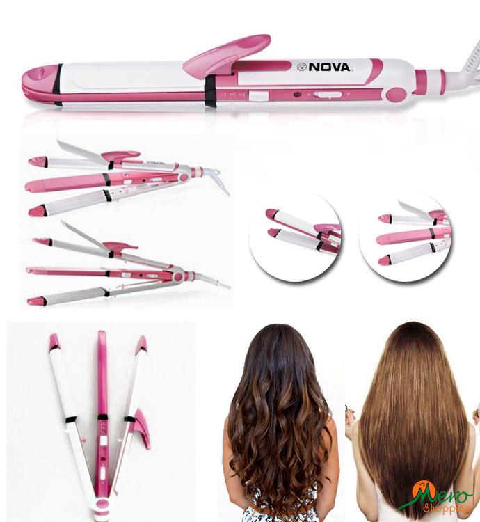 Nova Professional 3 in 1 Hair Iron 