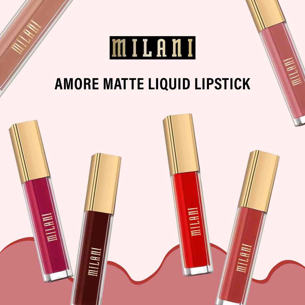 Milani Amore Matte Lipstick (4 pcs)