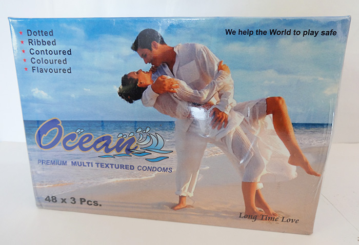 Ocean Premium Multi Textured Condoms 