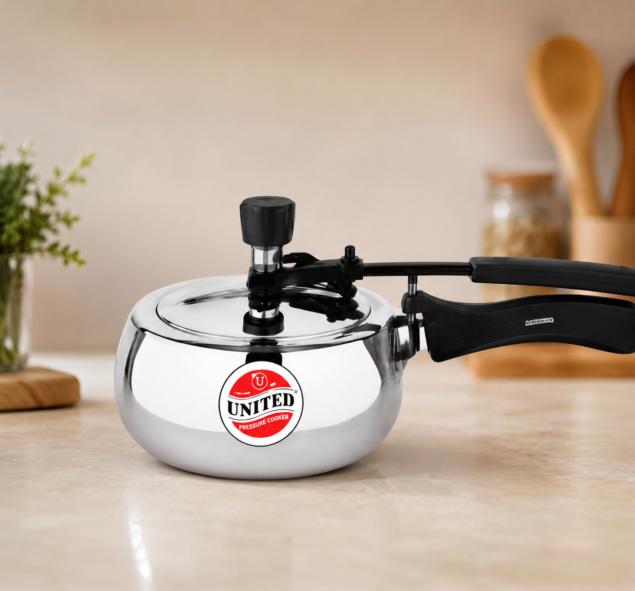 UNITED T-3 Triply Silvo Pressure Cooker 