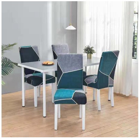 Premium Stretchable Dining Chair Cover - Set of 6 