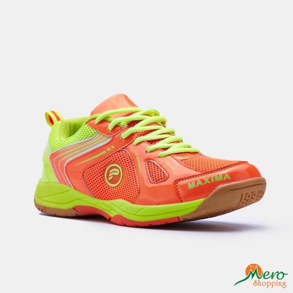 Protech Maxima Badminton shoe (Orange) 