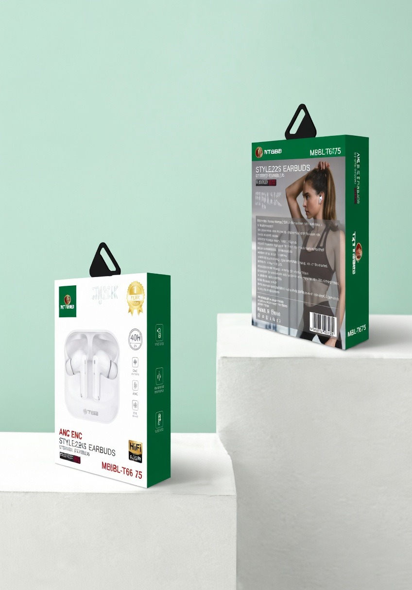 TKT-25 True Wireless Earbuds with ANC and ENC 