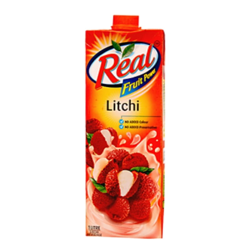 Real Litchi Juice 1 Ltr 