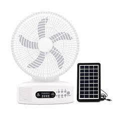 Rechargeable Fan with Bluetooth Speaker 