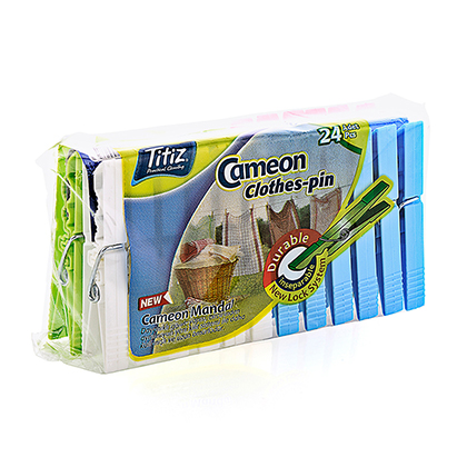 Titiz Cloth Clip 24Pcs Cameon TP-671