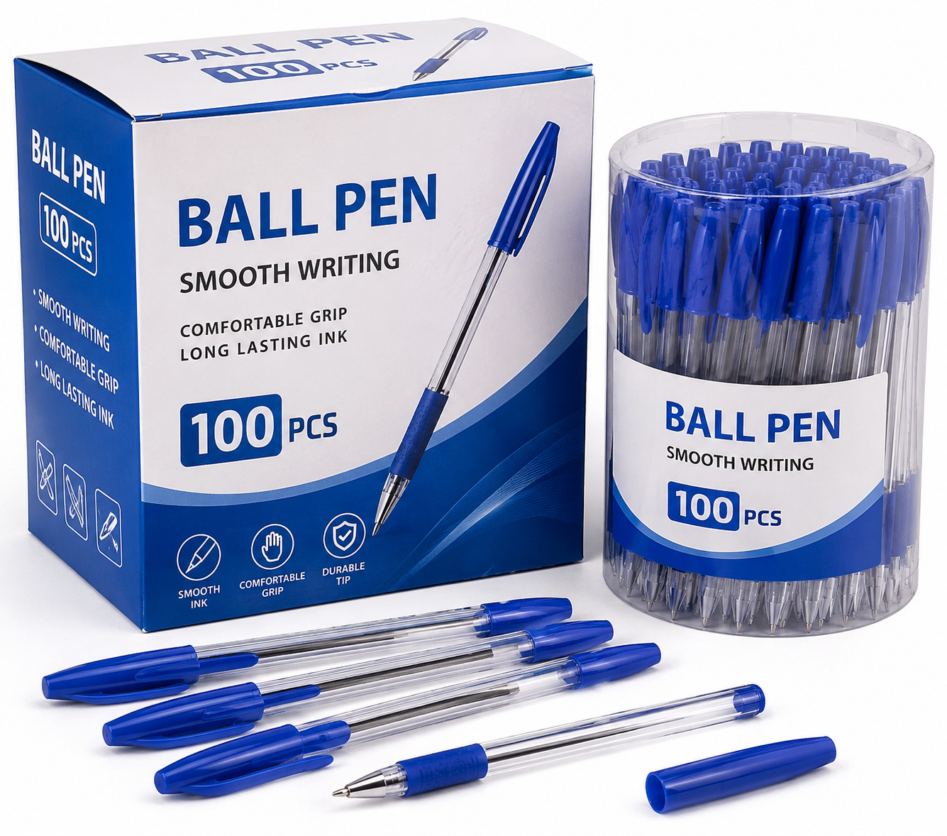 Gel Pen 100 Pcs Pack 