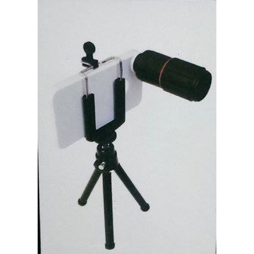 Universal 8x Zoom Mobile Phone Telescope Lens With Clip