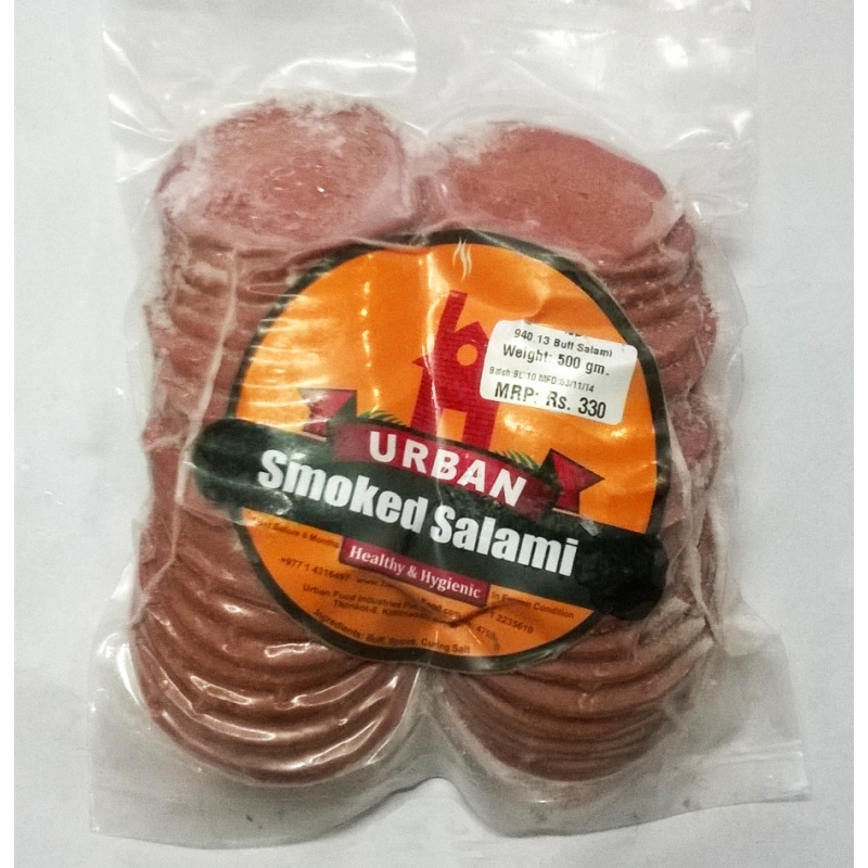 Urban Smoked Buff Salami 500 gm