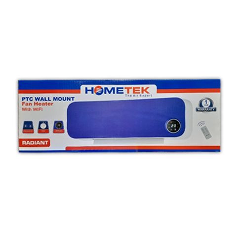 Hometek PTC Wallmount Fan Heater : Radiant