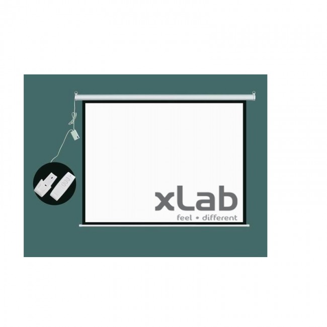 xLab Projector Screen XPSER-150 - Electric Remote Control 