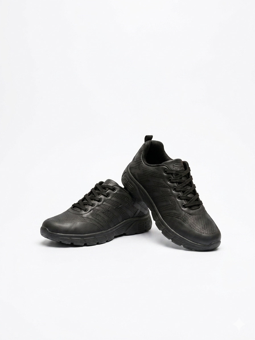 Goldstar G10-G708 Full Black Sports Shoes