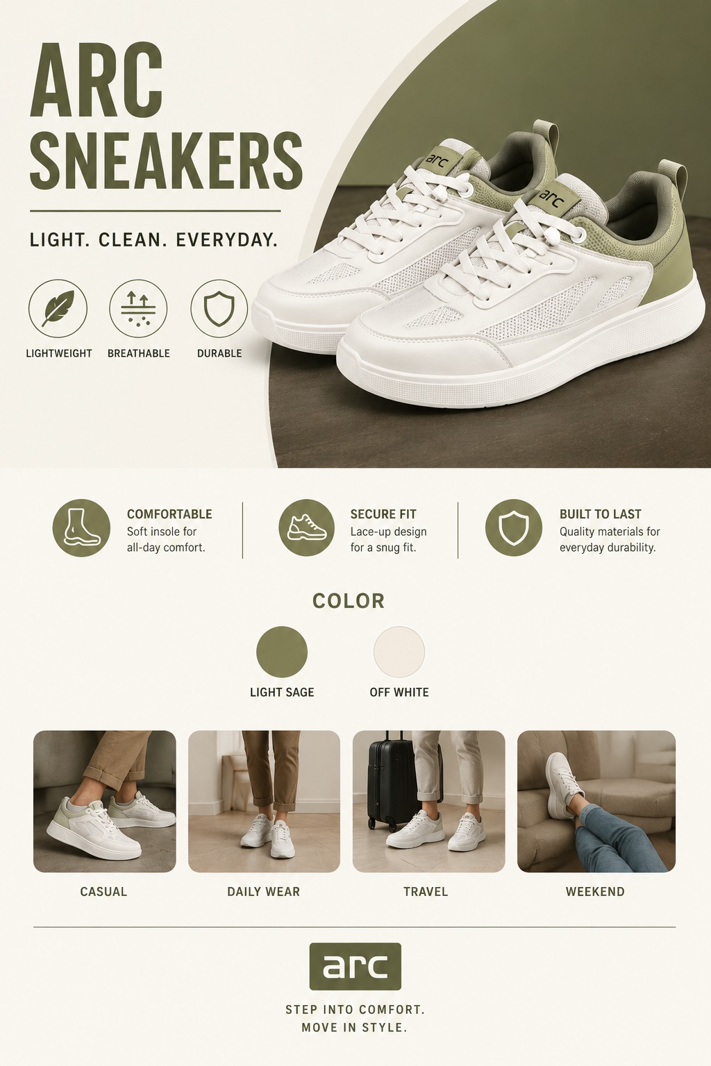 GoldStar ARC AX1FV Casual Shoes for Men